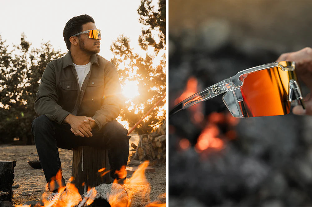 Future Tech Sunglasses: Vapor Clear Frame Sunblast Lens Z87+