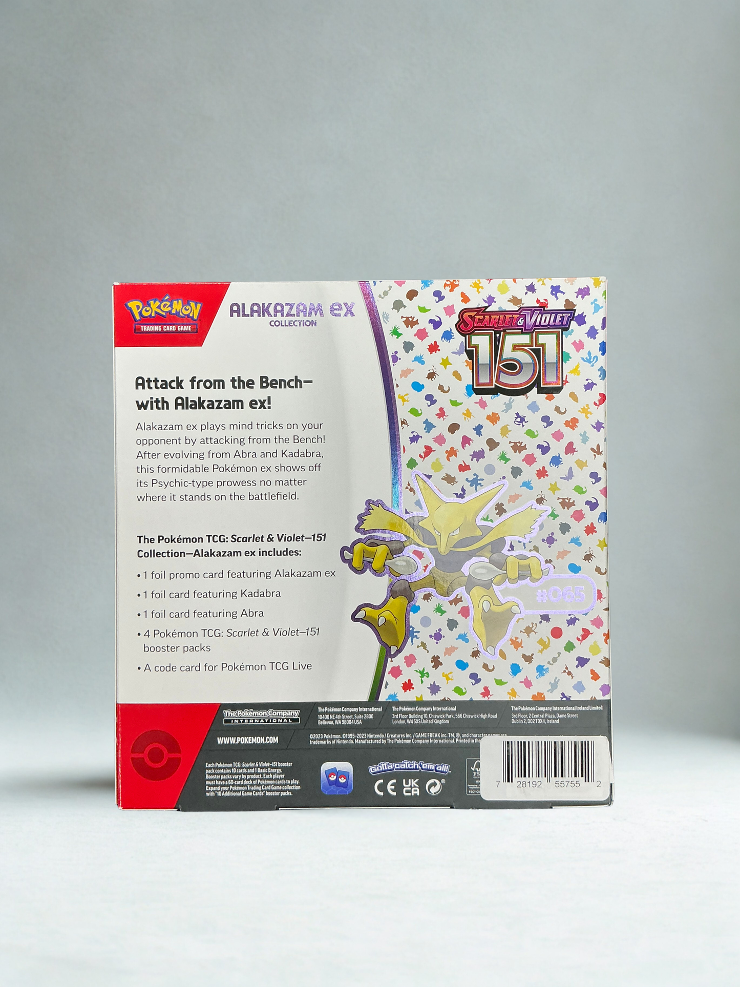 Pokemon TCG: Scarlet & Violet 151 Alakazam Collection