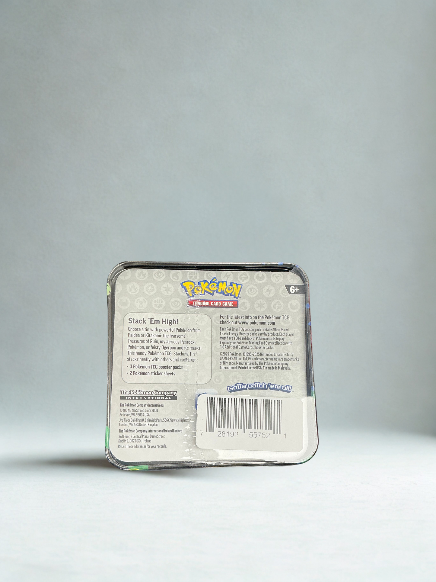 Pokemon Stacking Tin: Ogerpon