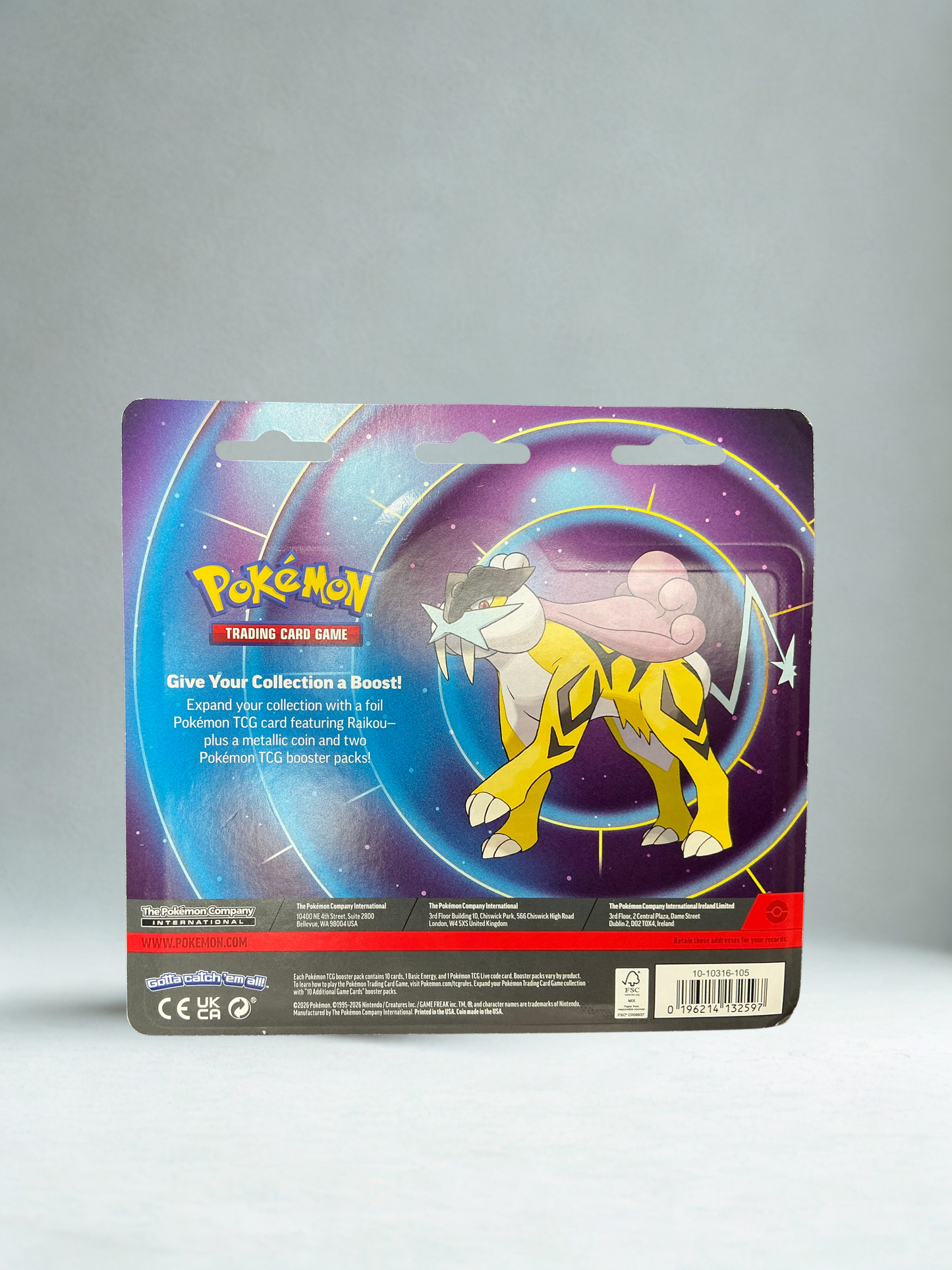Pokémon TCG: 2-Pack Raikou Blister