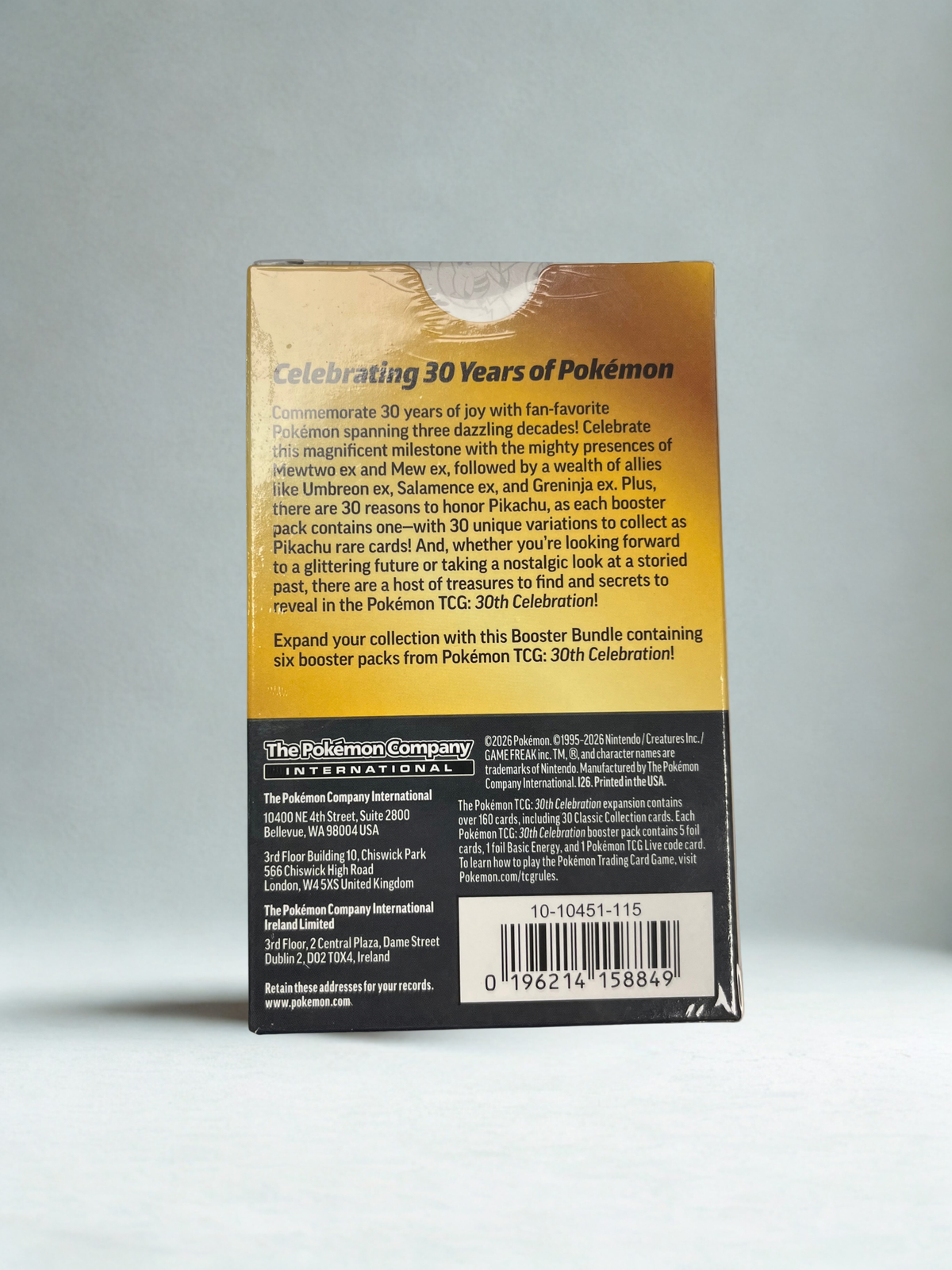30th Celebration Booster Bundle