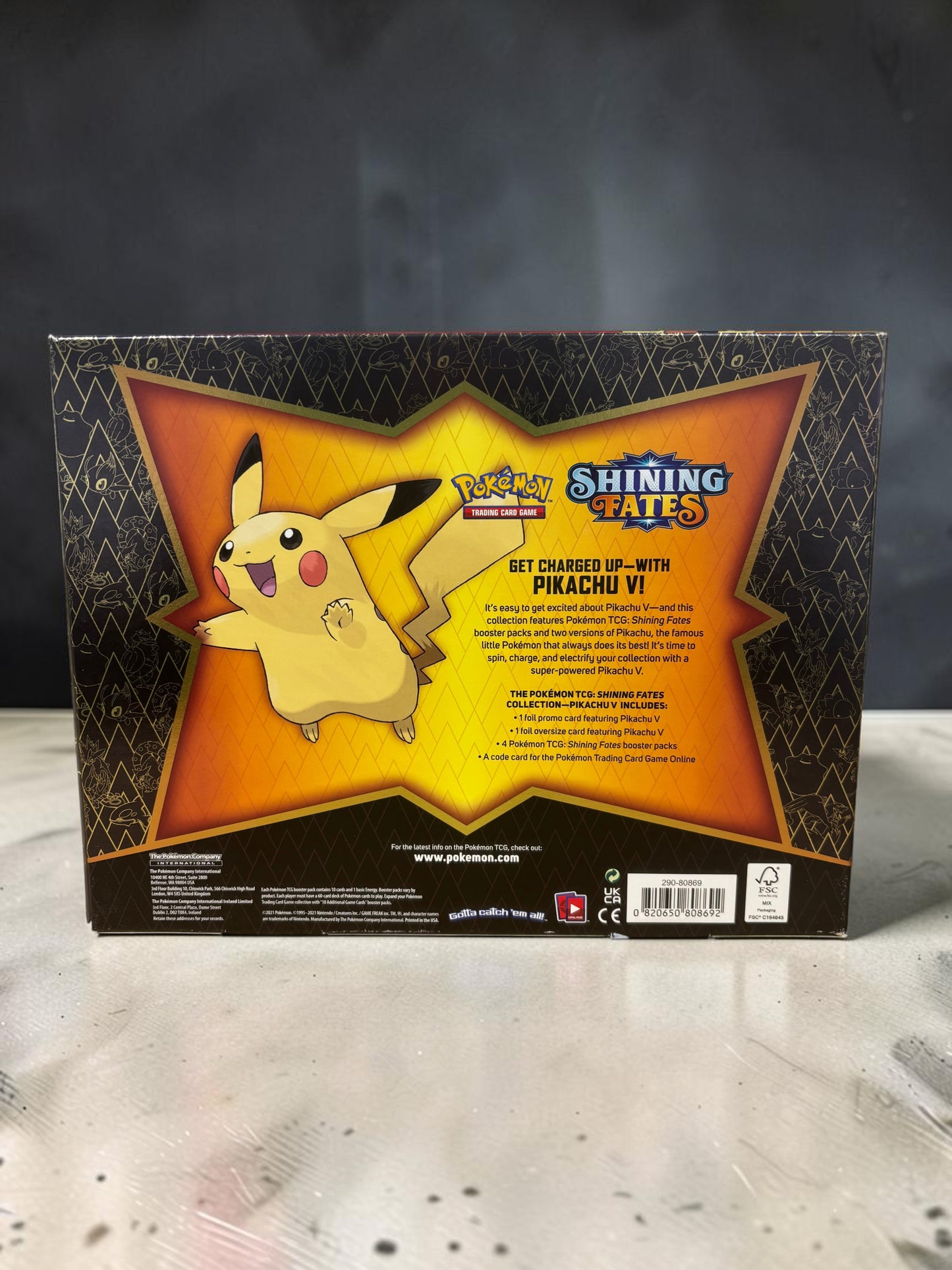 Pokémon TCG: Shining Fates Collection—Pikachu V