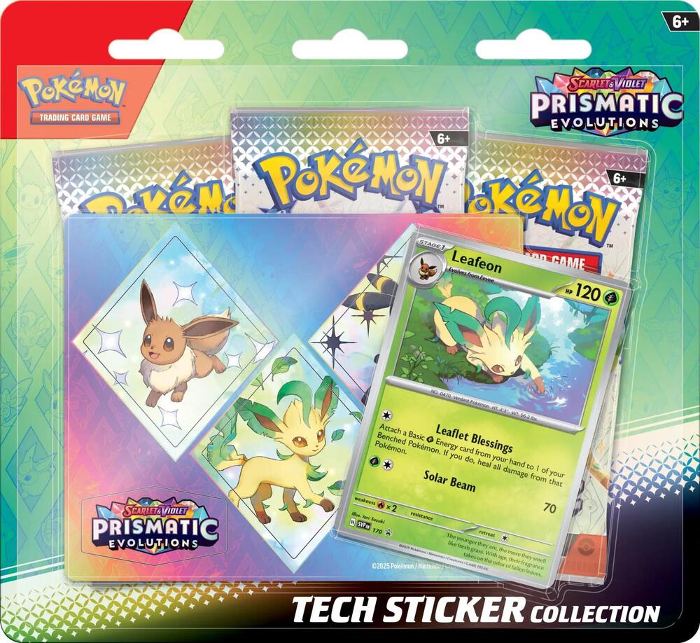 Pokémon TCG: Prismatic Evolutions Tech- Leafon