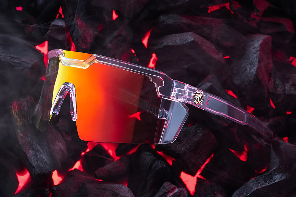 Future Tech Sunglasses: Vapor Clear Frame Sunblast Lens Z87+