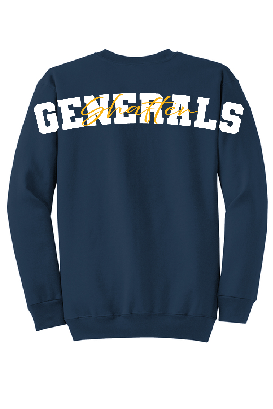 Oversized Shafter Generals Logo Crewneck