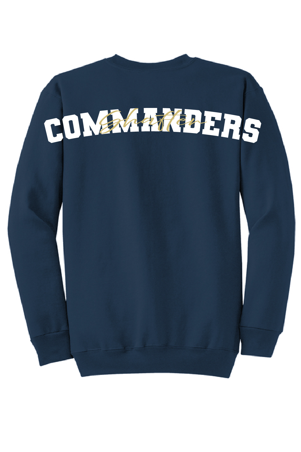 Oversized Shafter Commanders Crewnecks