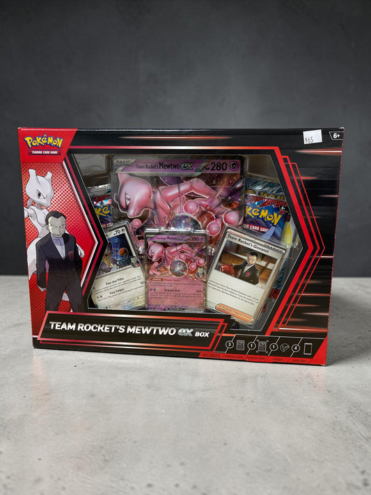 Pokémon TCG: Team Rocket's Mewtwo EX Box
