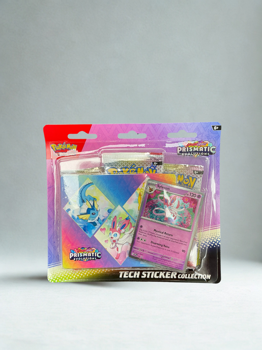 Pokemon TCG: Prismatic Evolutions Tech Sticker Collection