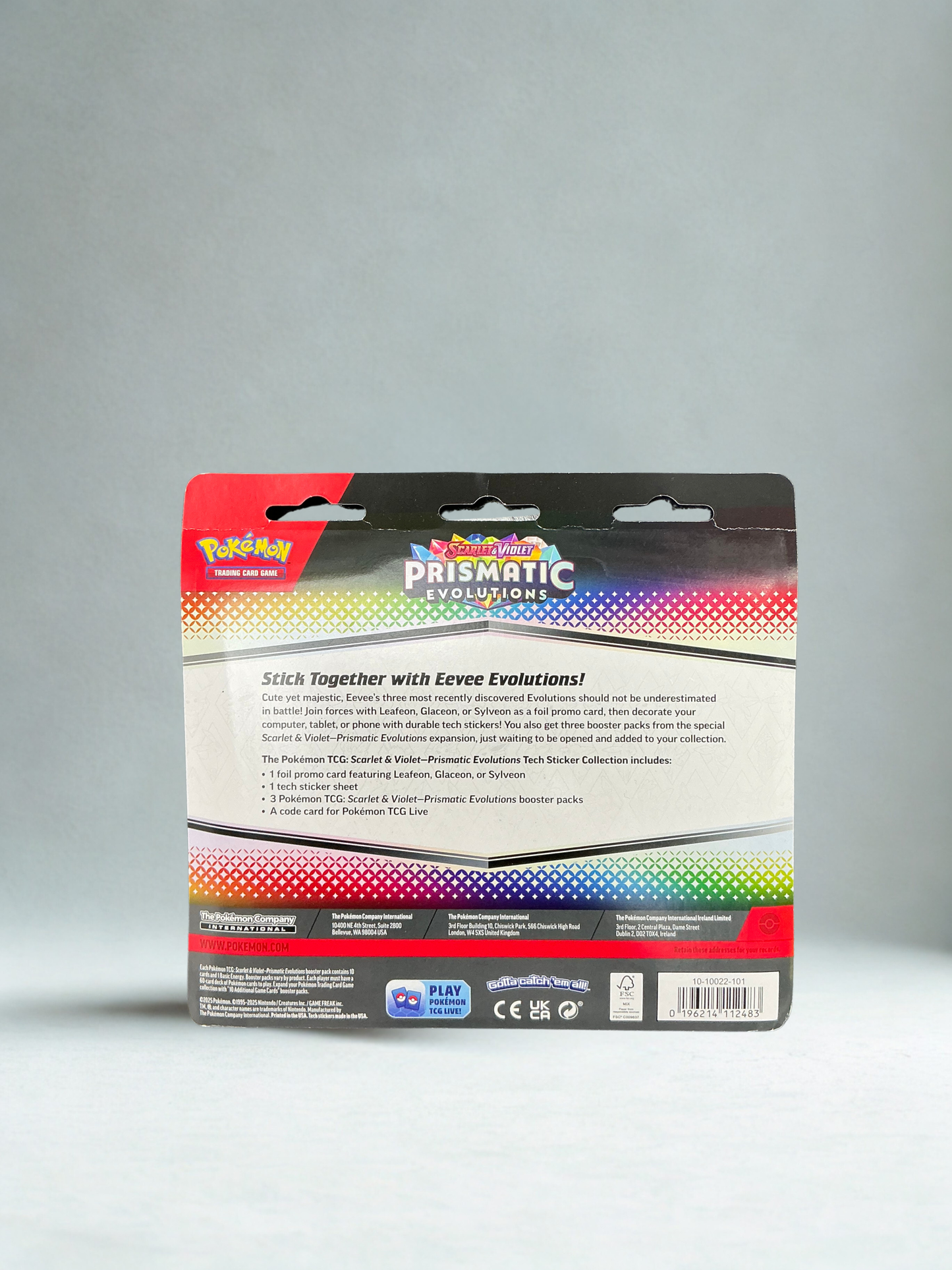 Pokémon TCG: Prismatic Evolutions Tech- Leafon