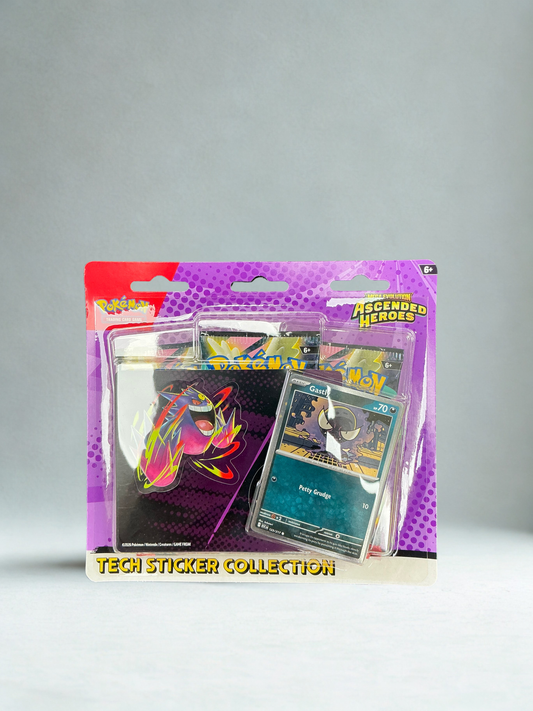 Pokemon TCG: Mega Evolution Ascended Heroes Tech Sticker Collection - Gaslty