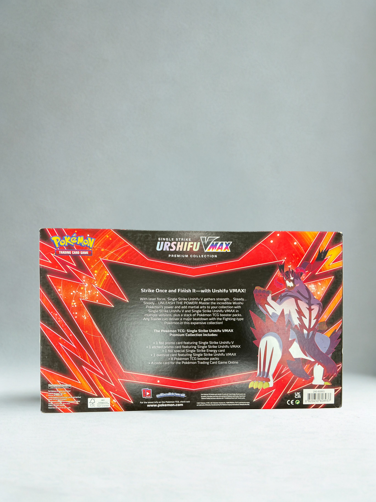 Pokémon TCG: Single Strike Urshifu VMAX Premium Collection