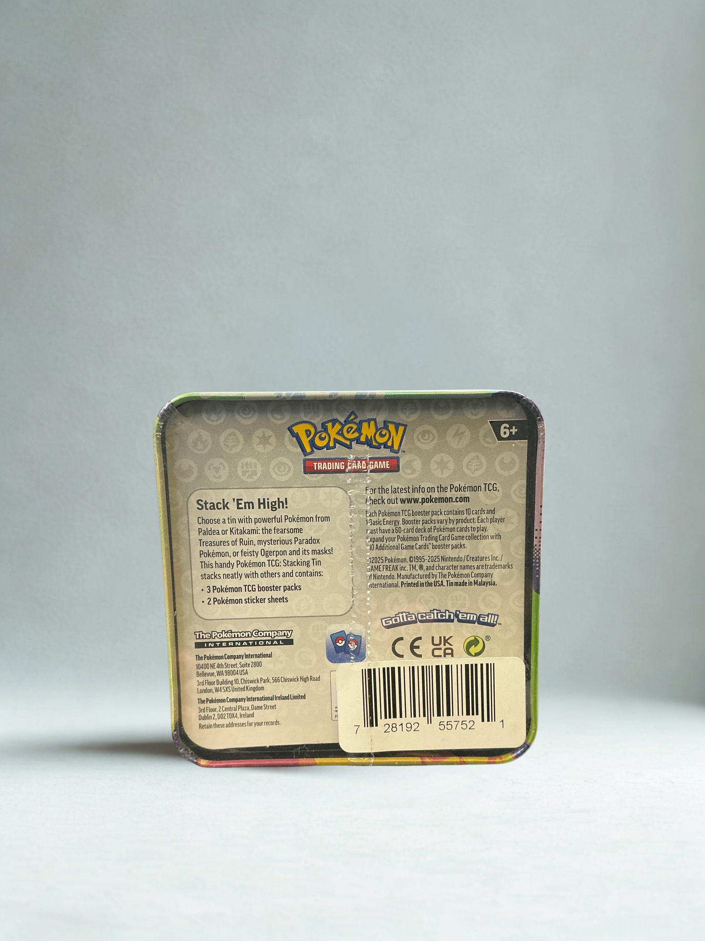 Pokemon Stacking Tin: Paradox