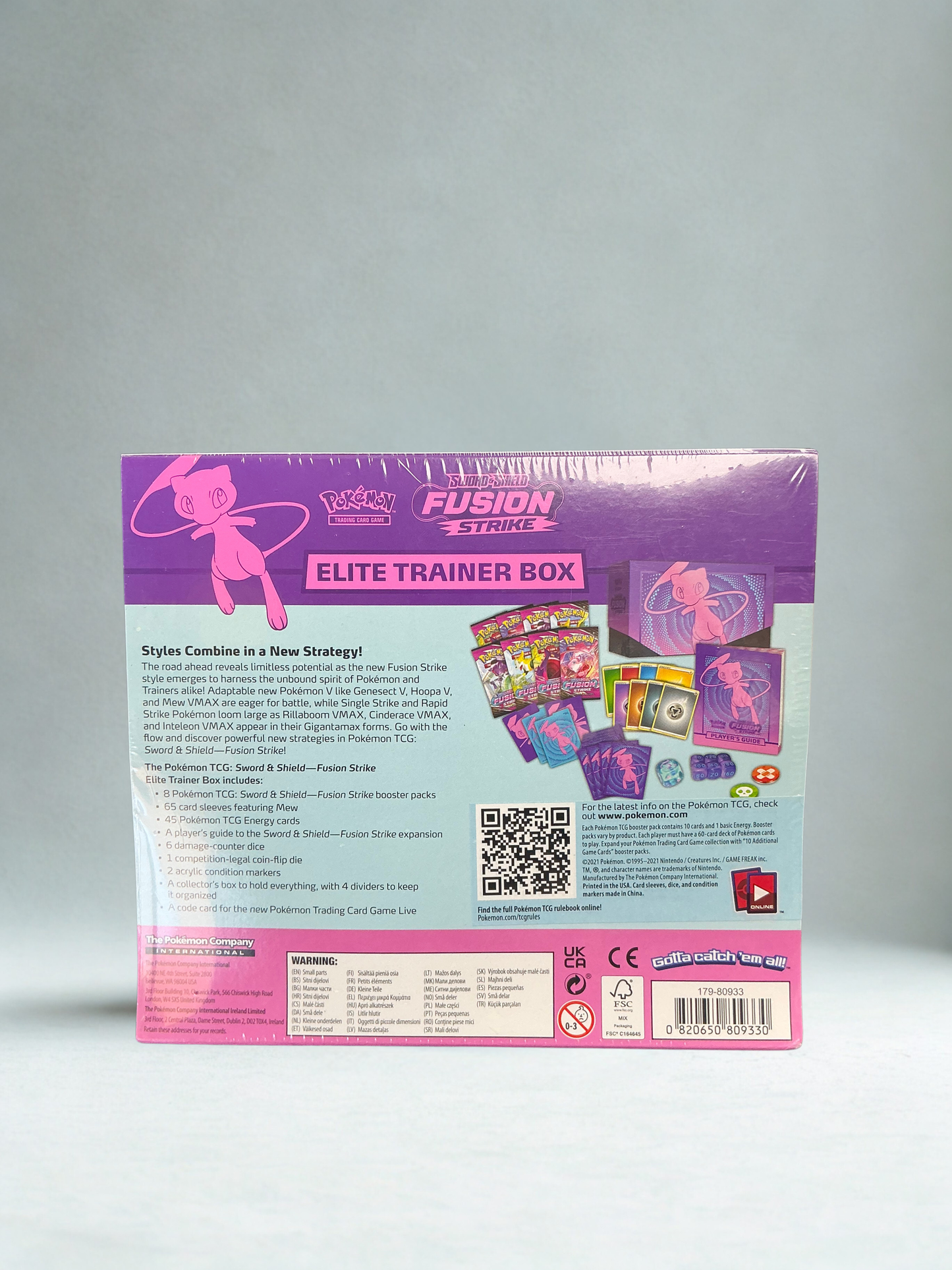 Pokémon TCG: Fusion Strike Elite Trainer Box