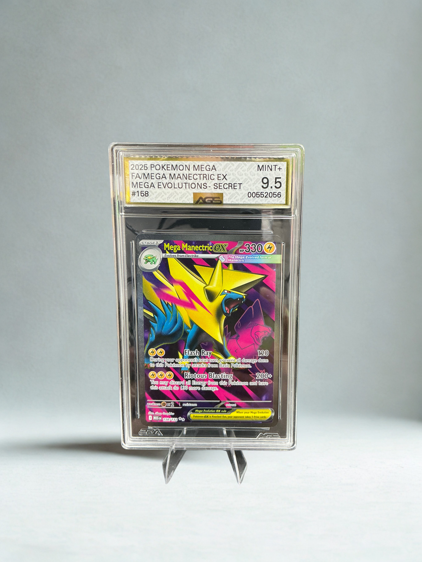Pokémon TCG: Mega Manectric EX Mega Evolutions 158/132