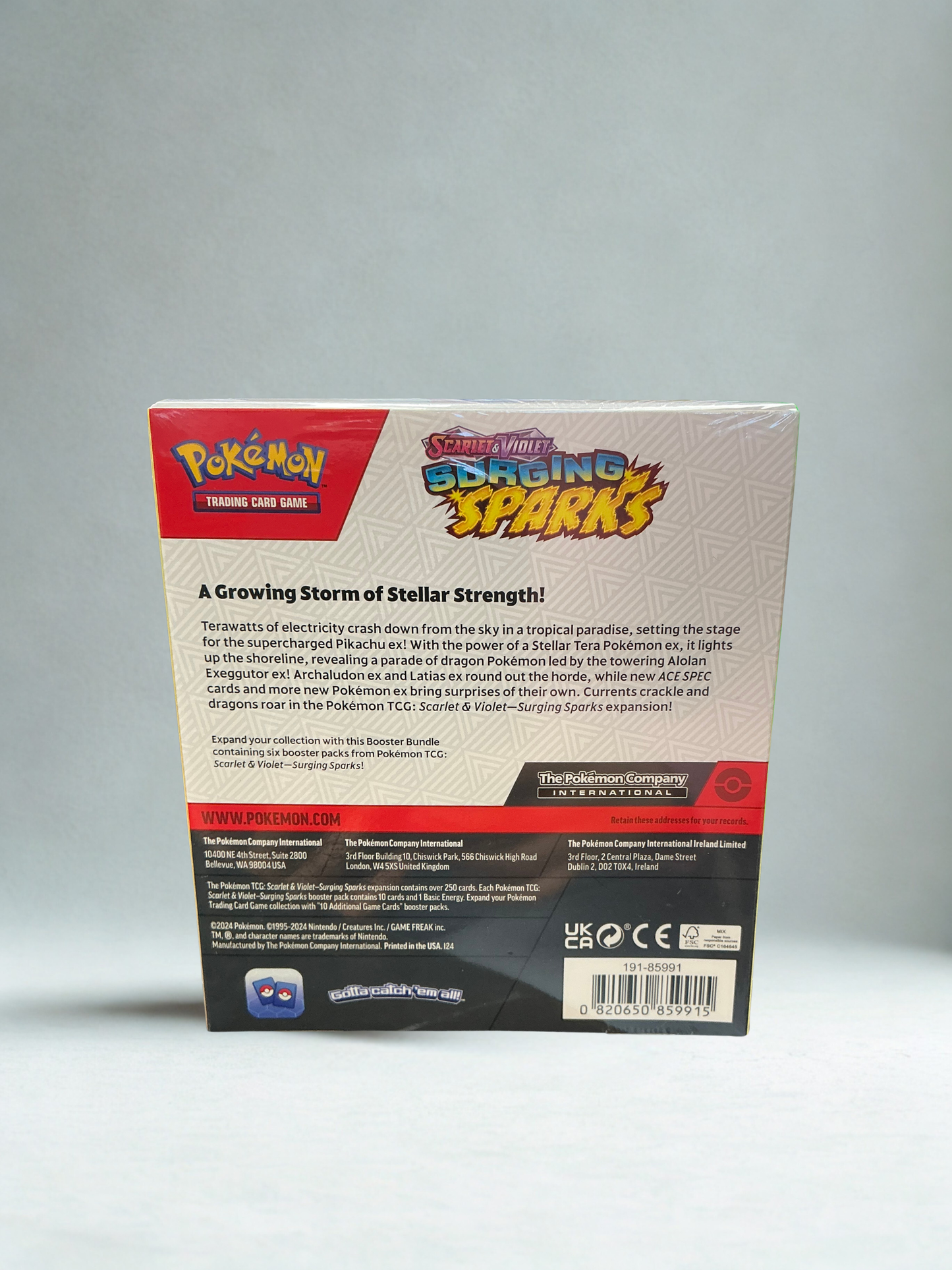 Pokémon TCG: Scarlet & Violet Surging Sparks Booster Bundle