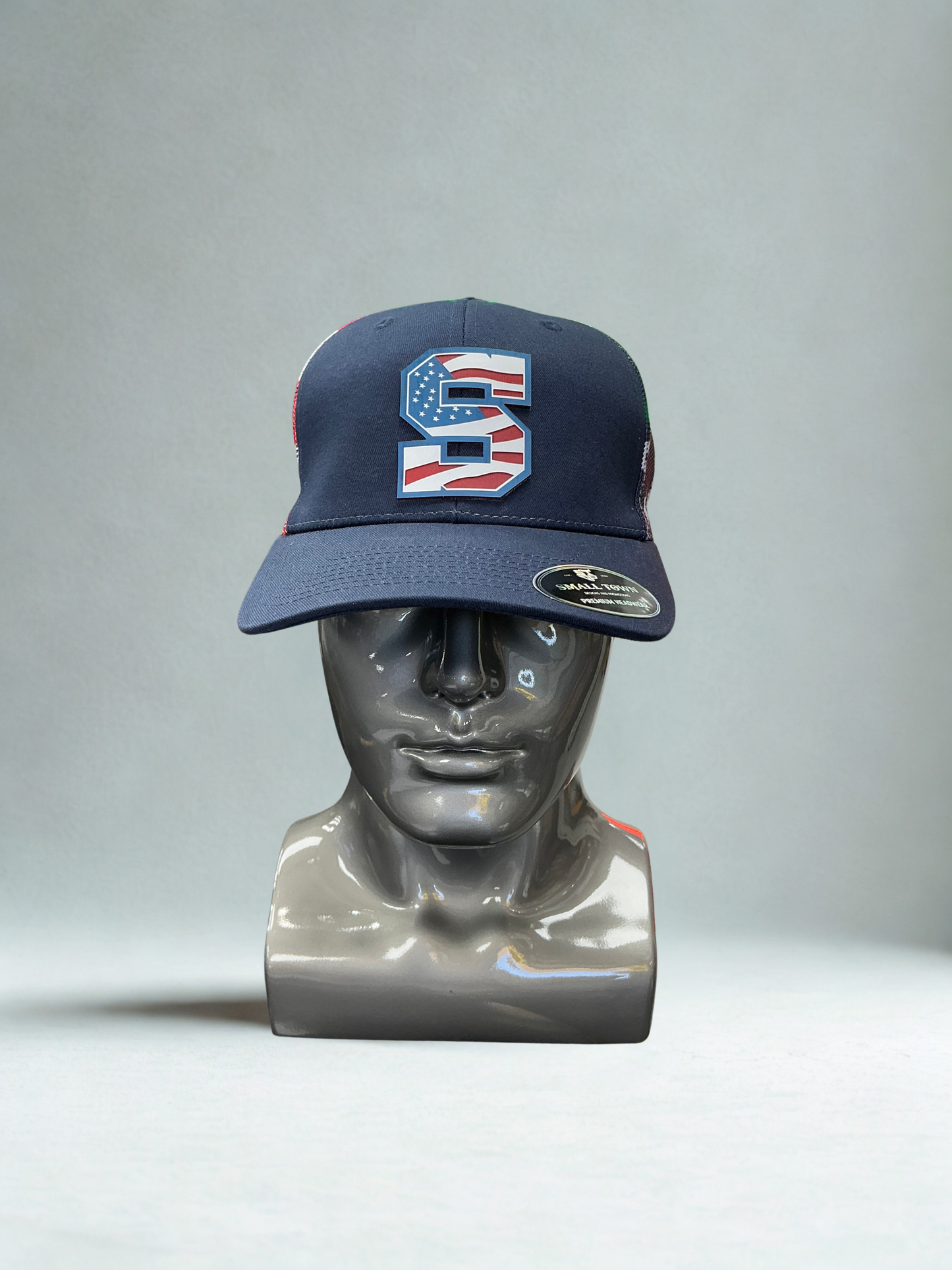 Shafter "S" American Flag Hat
