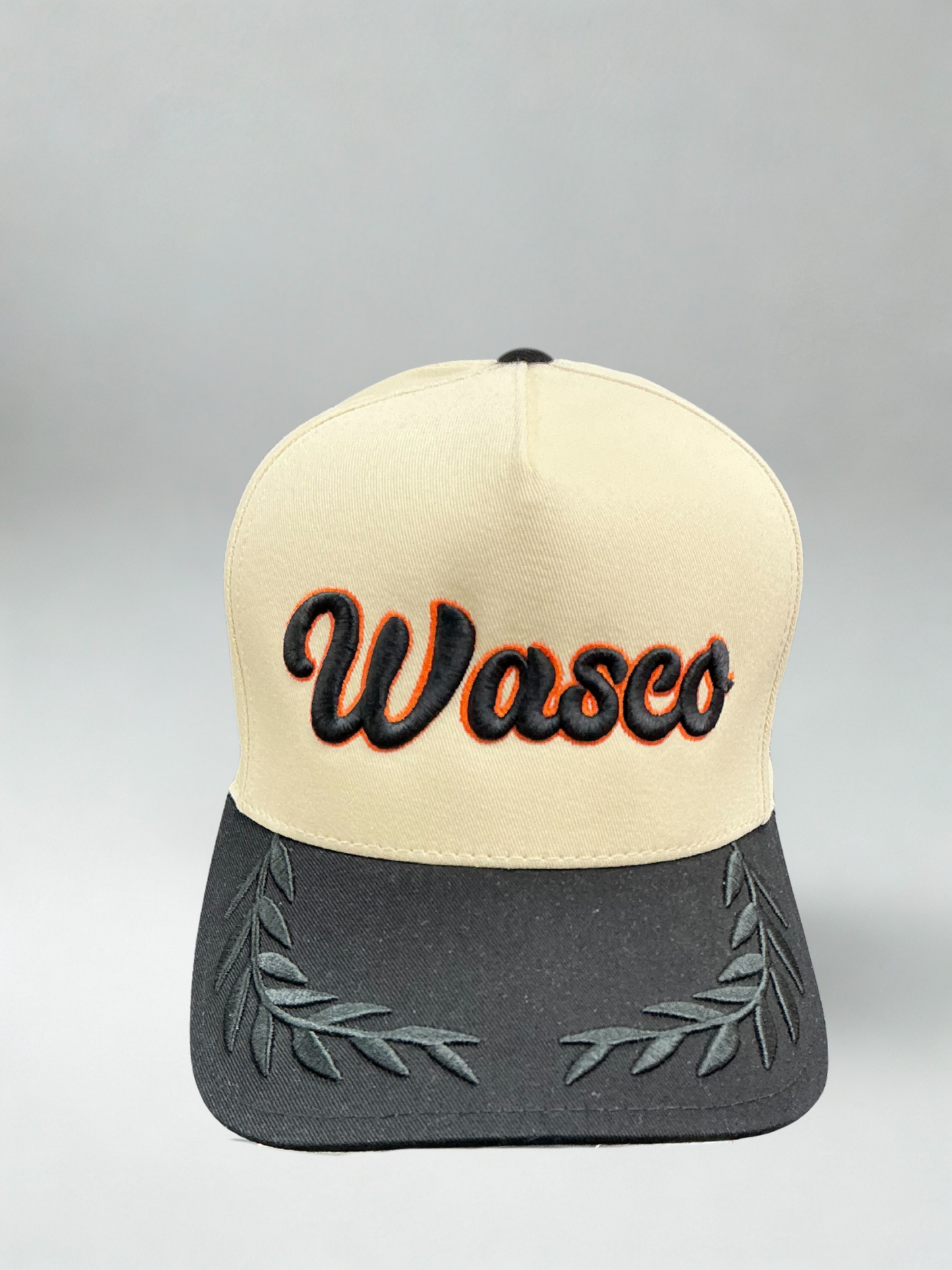 Wasco Hat with Vine Embroidery on Visor