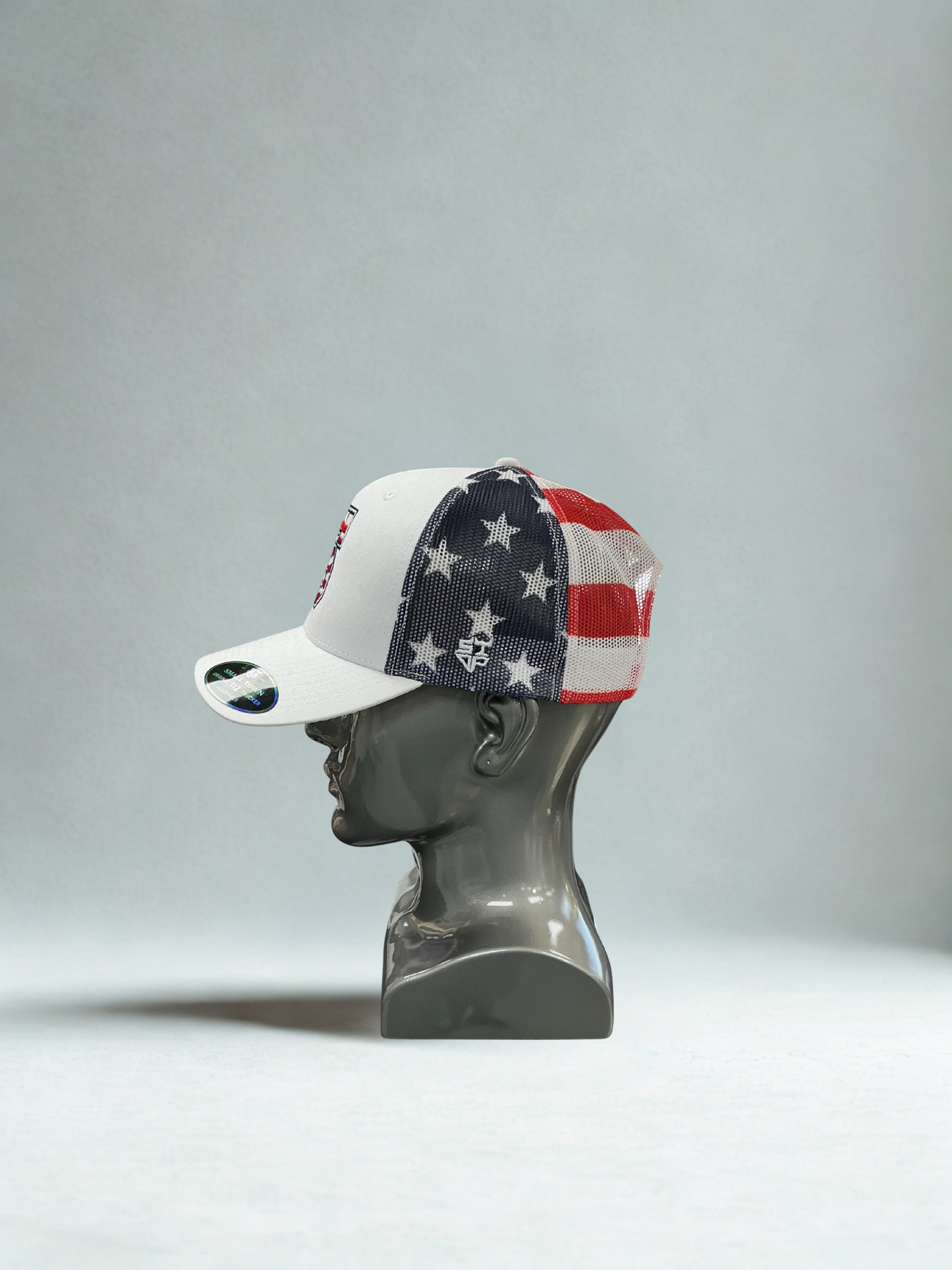 Shafter "S" American Flag Hat