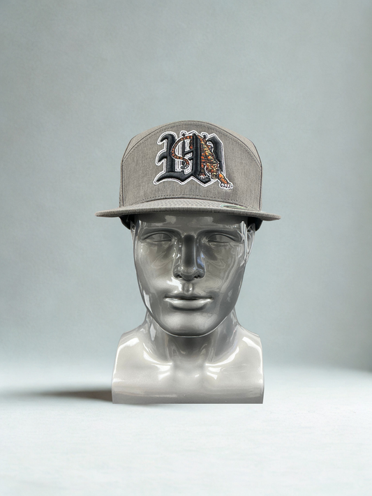 Zapped "W" with Tiger Embroidery Hat