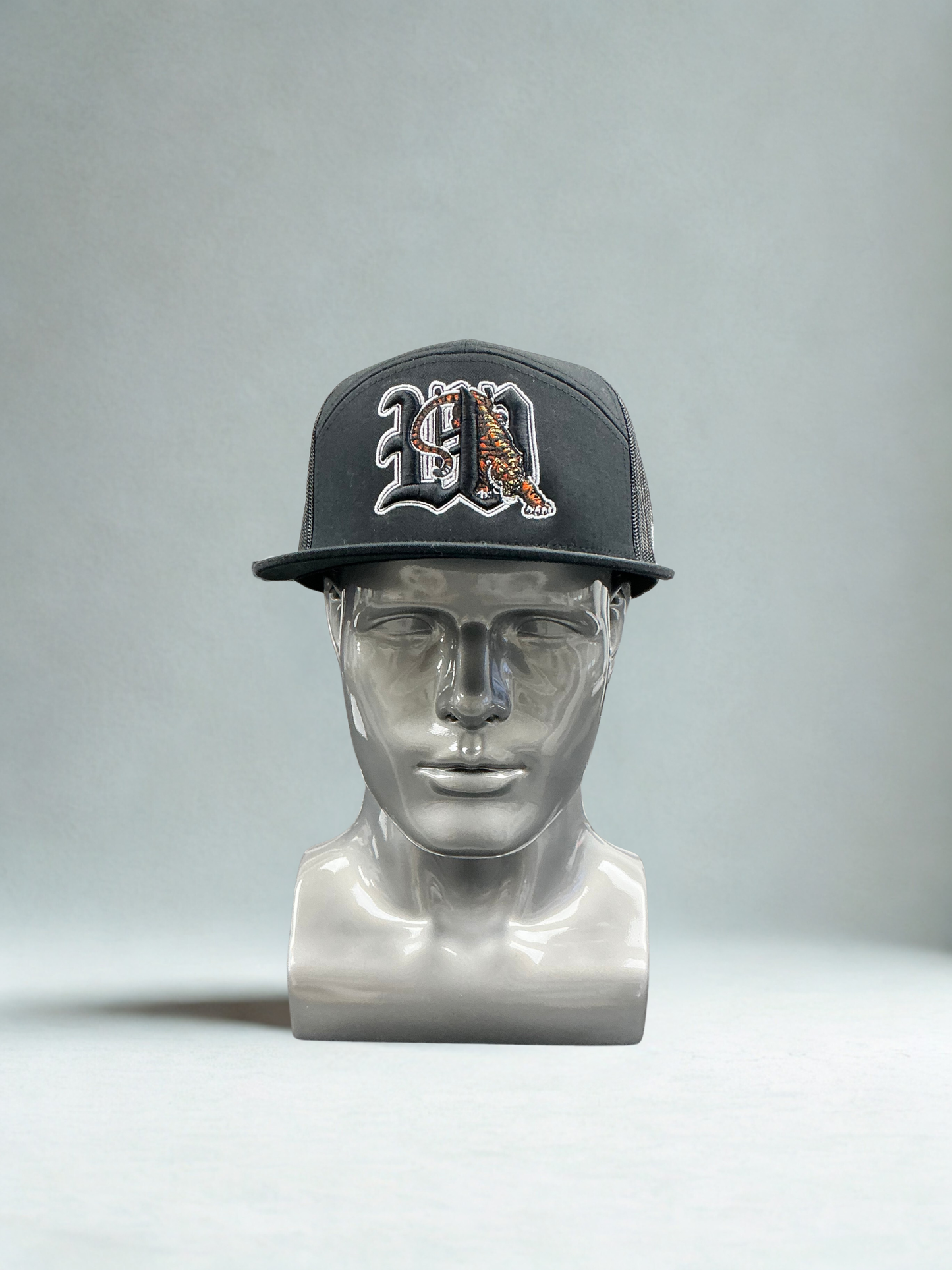 Wasco 7- Panel "W" Hat with Tiger Embroidery