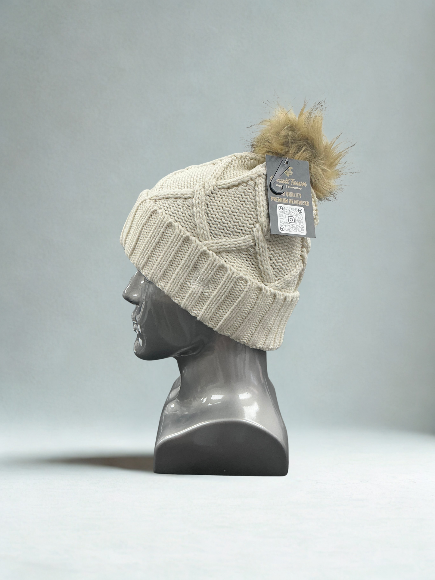 Knitted "S" Shafter Beanie