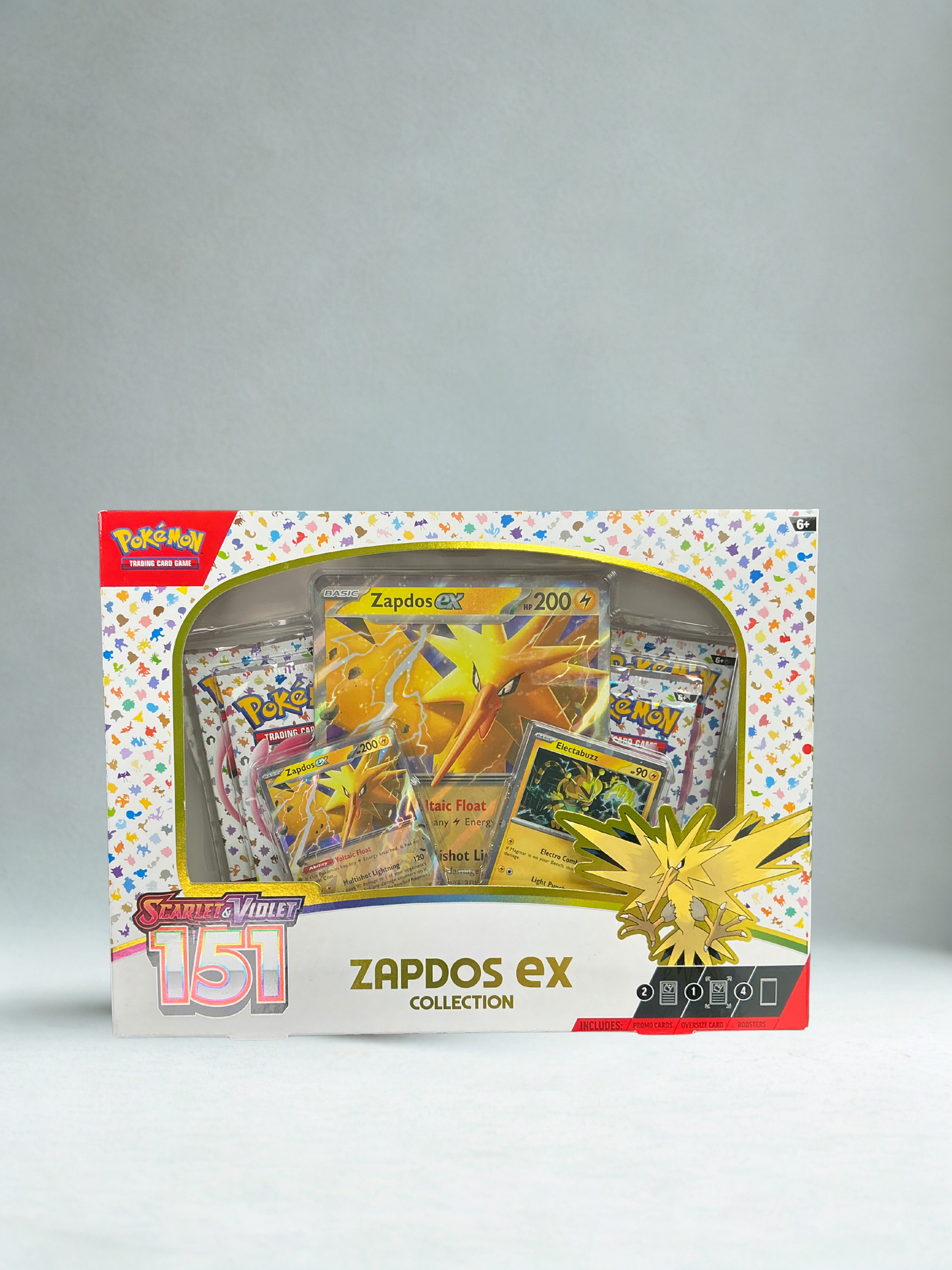 Pokémon TCG: Scarlet & Violet 151 Zapdos Ex Collection