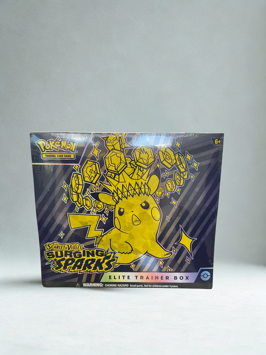 Pokémon TCG: Surging Sparks Elite Trainor Box