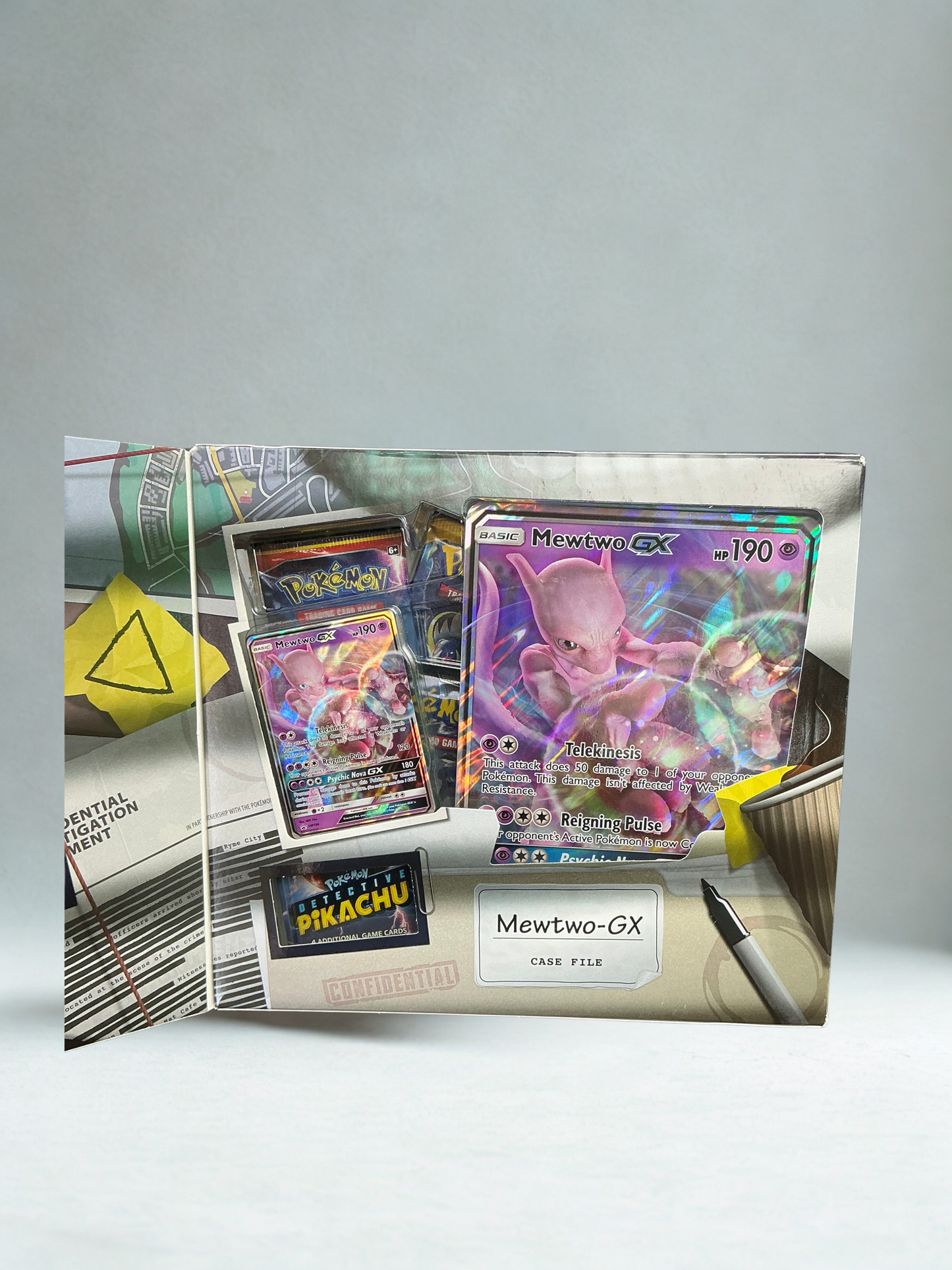 Pokémon TCG: Detective Pikachu: Mewtwo GX Case File