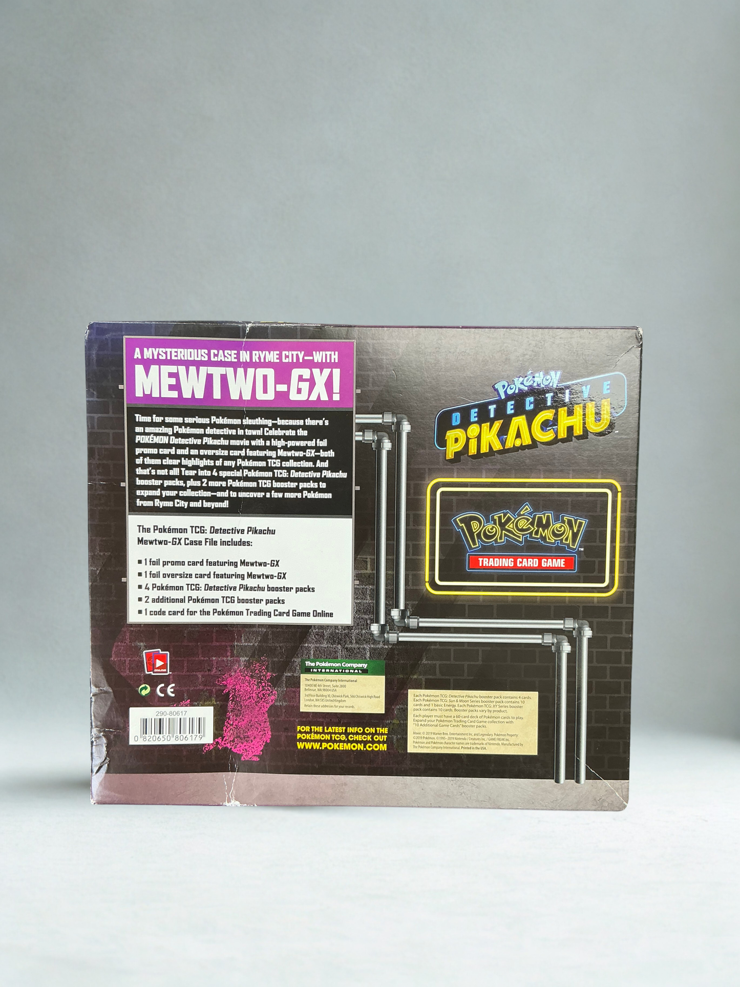 Pokémon TCG: Detective Pikachu: Mewtwo GX Case File