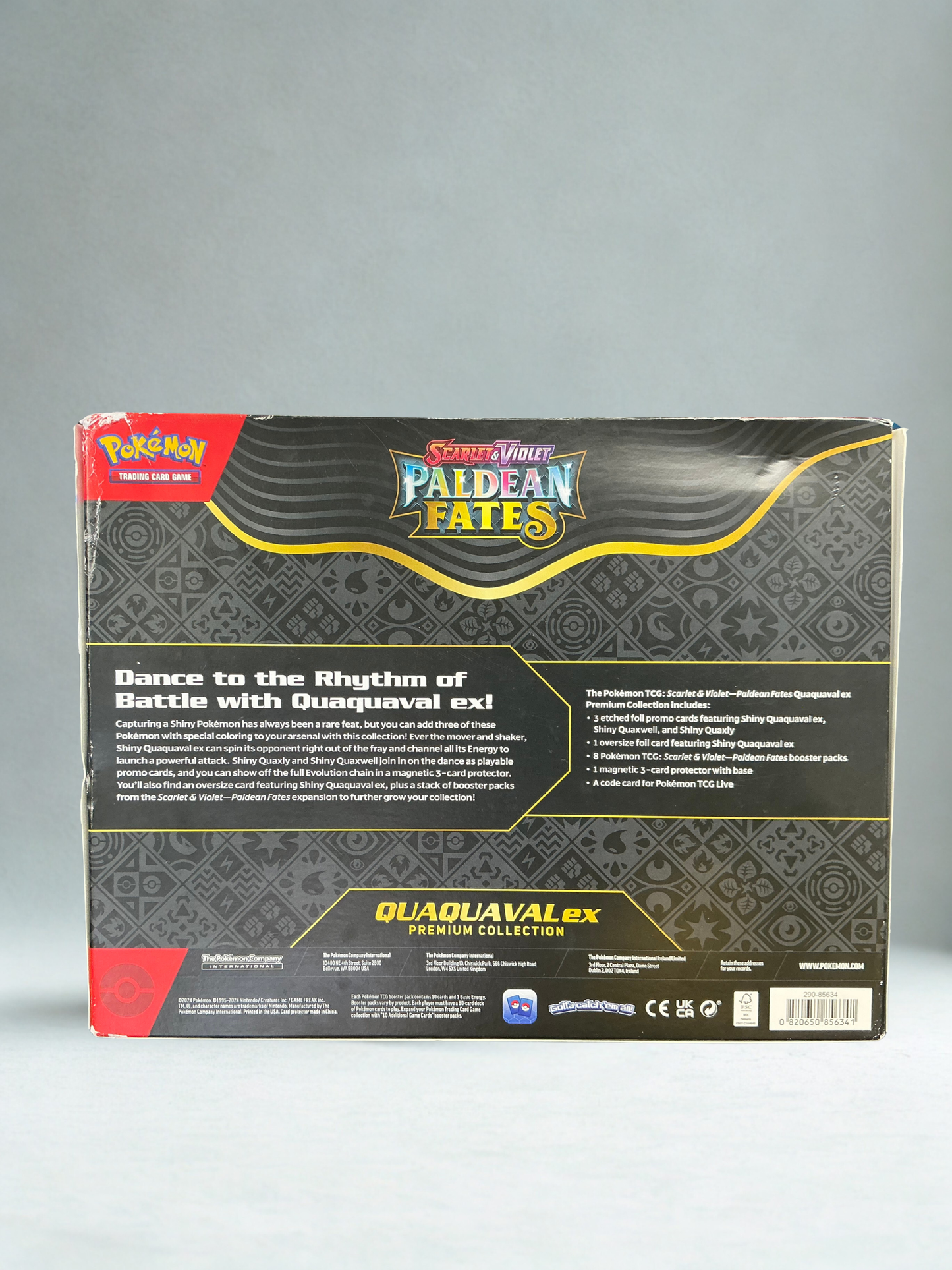 Pokémon TCG: Paldean Fates Premium Collection [Quaquaval ex]