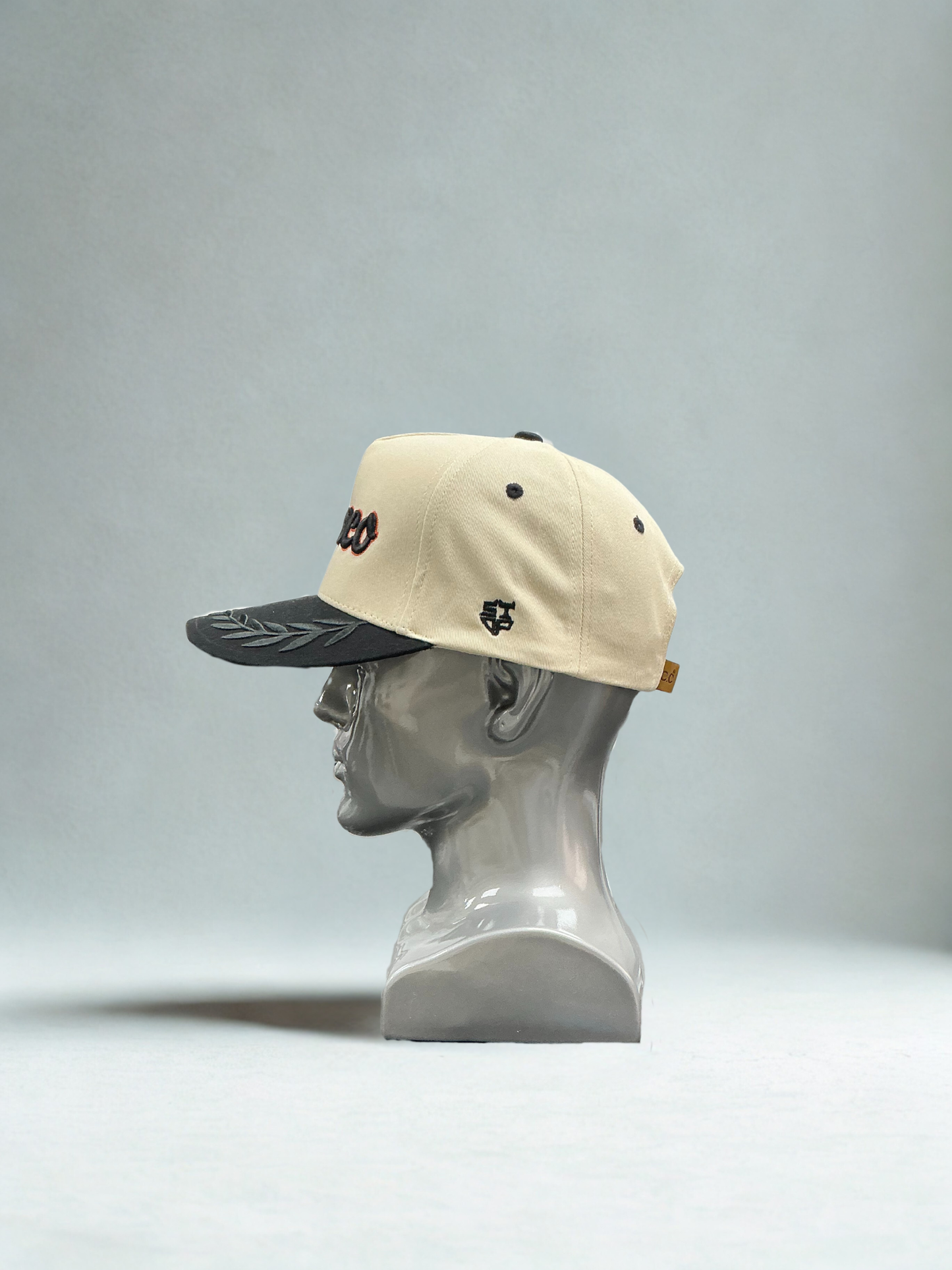 Wasco Hat with Vine Embroidery on Visor