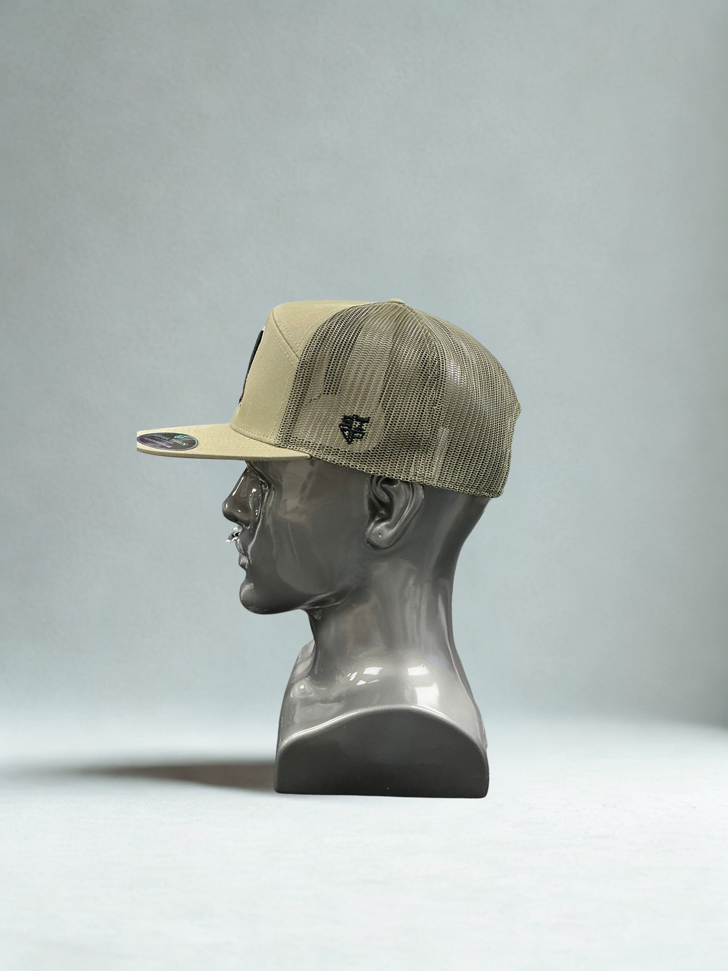 Wasco 7- Panel "W" Hat with Tiger Embroidery