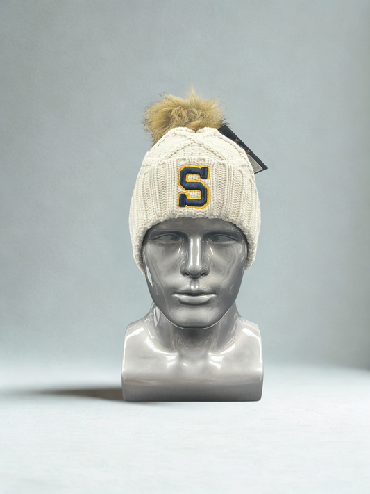 Knitted "S" Shafter Beanie