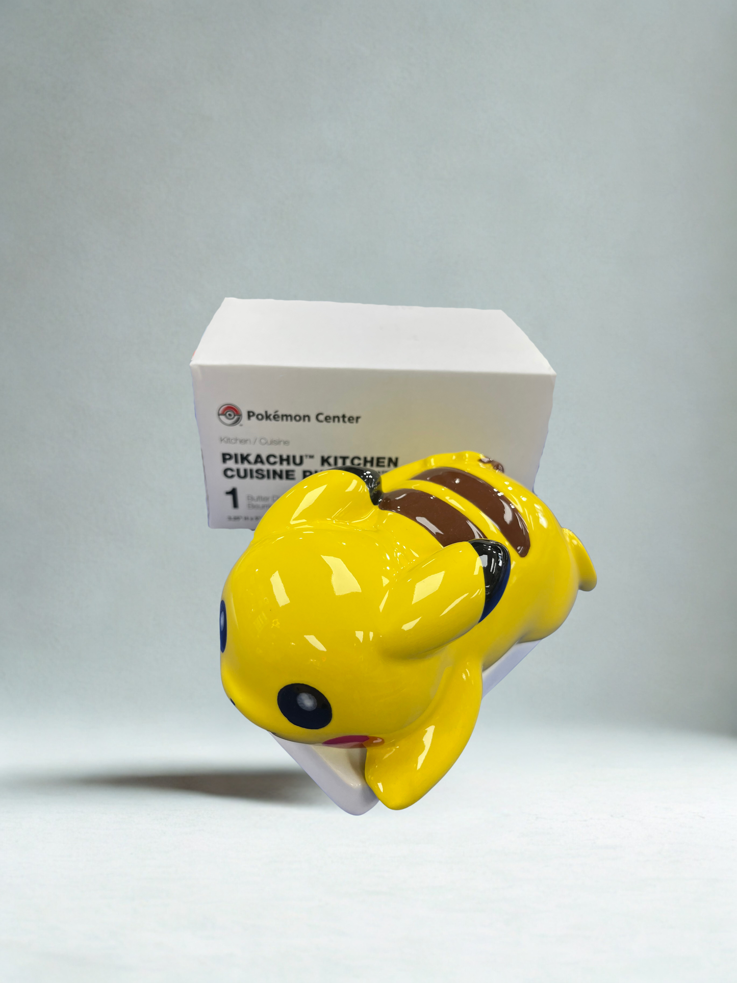 Pokémon Center: Pikachu Kitchen Ceramic Salt & Pepper Shaker Set, Butter Dish, Treat Jar (NOT SOLD SEPERATELY)
