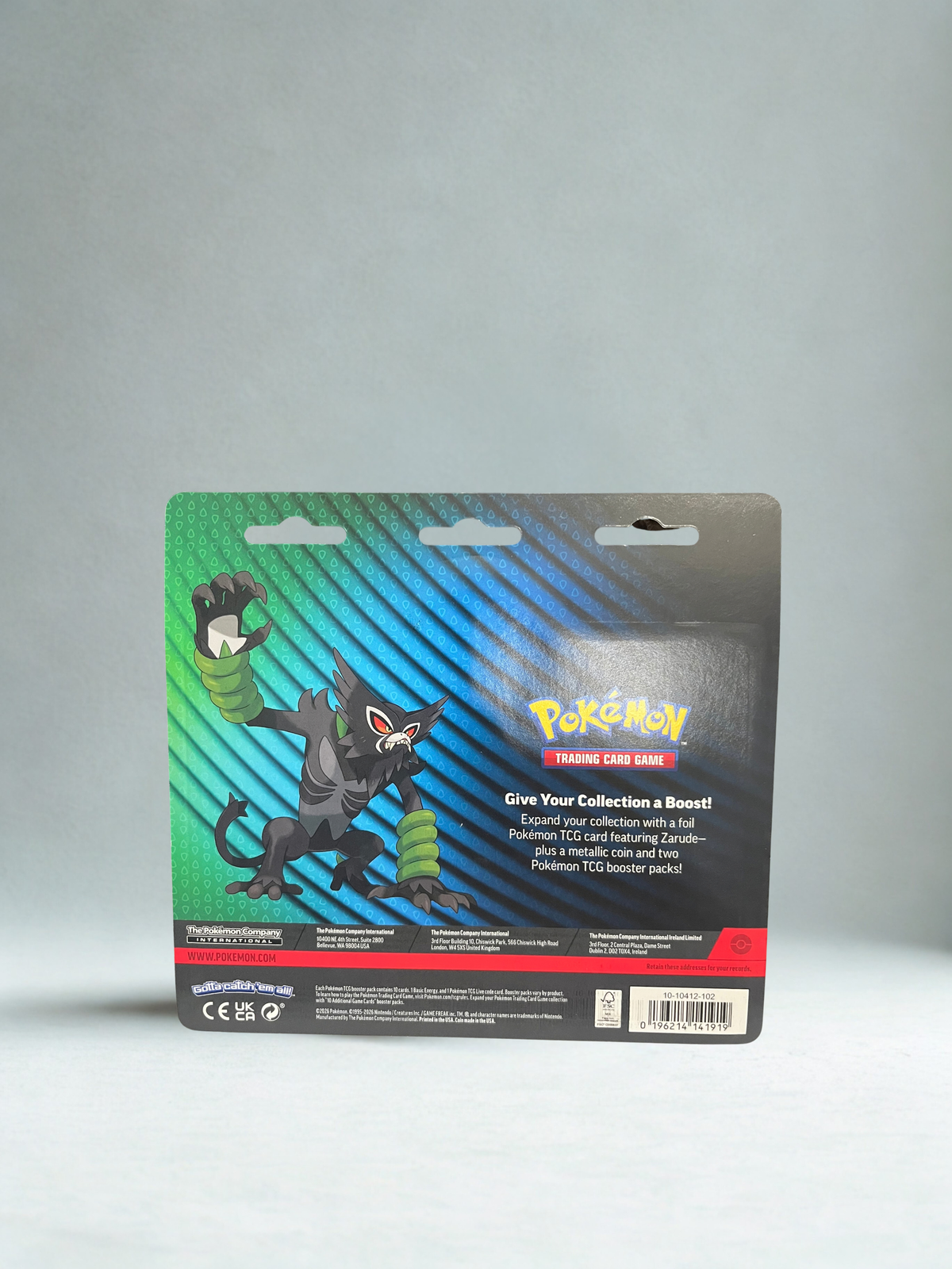 Pokemon TCG: 2-Pack Blister [Zarude] (3-Tab)
