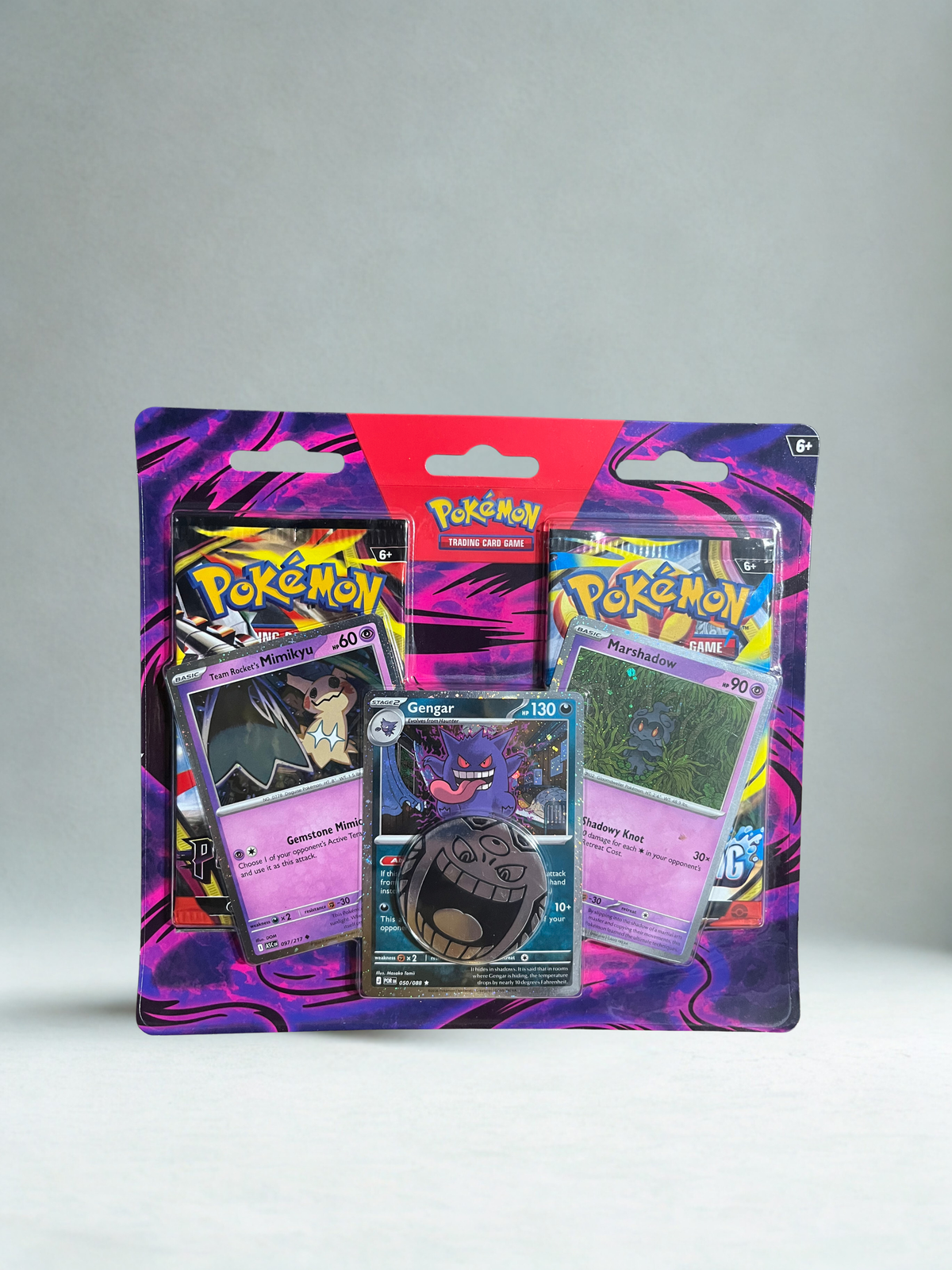 Pokémon TCG: Enhanced 2-Pack Blister Pack [Gengar, Marshadow, Team Rocket's Mimikyu]