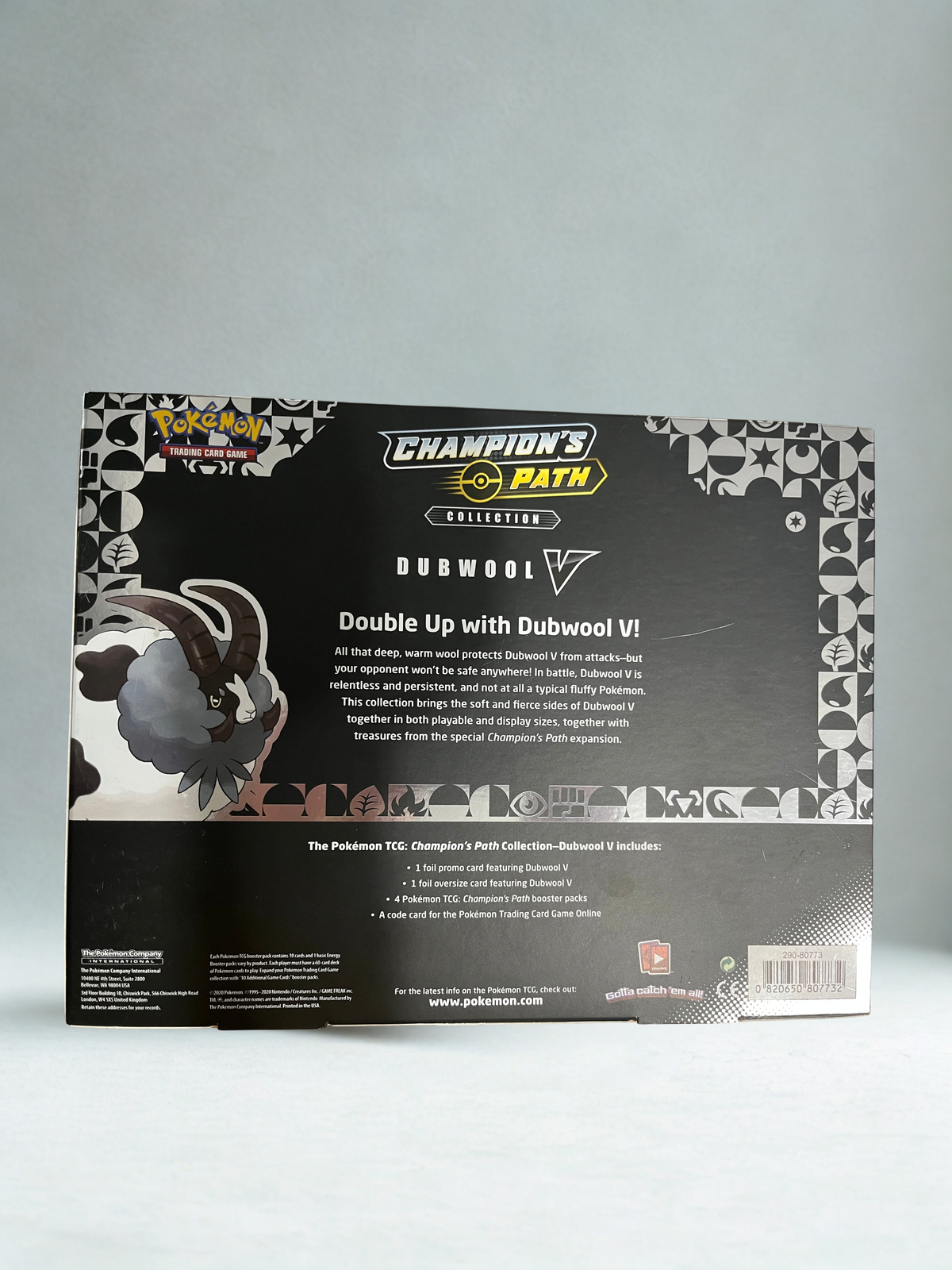 Pokemon TCG: Champion's Path Collection-Dubwool V