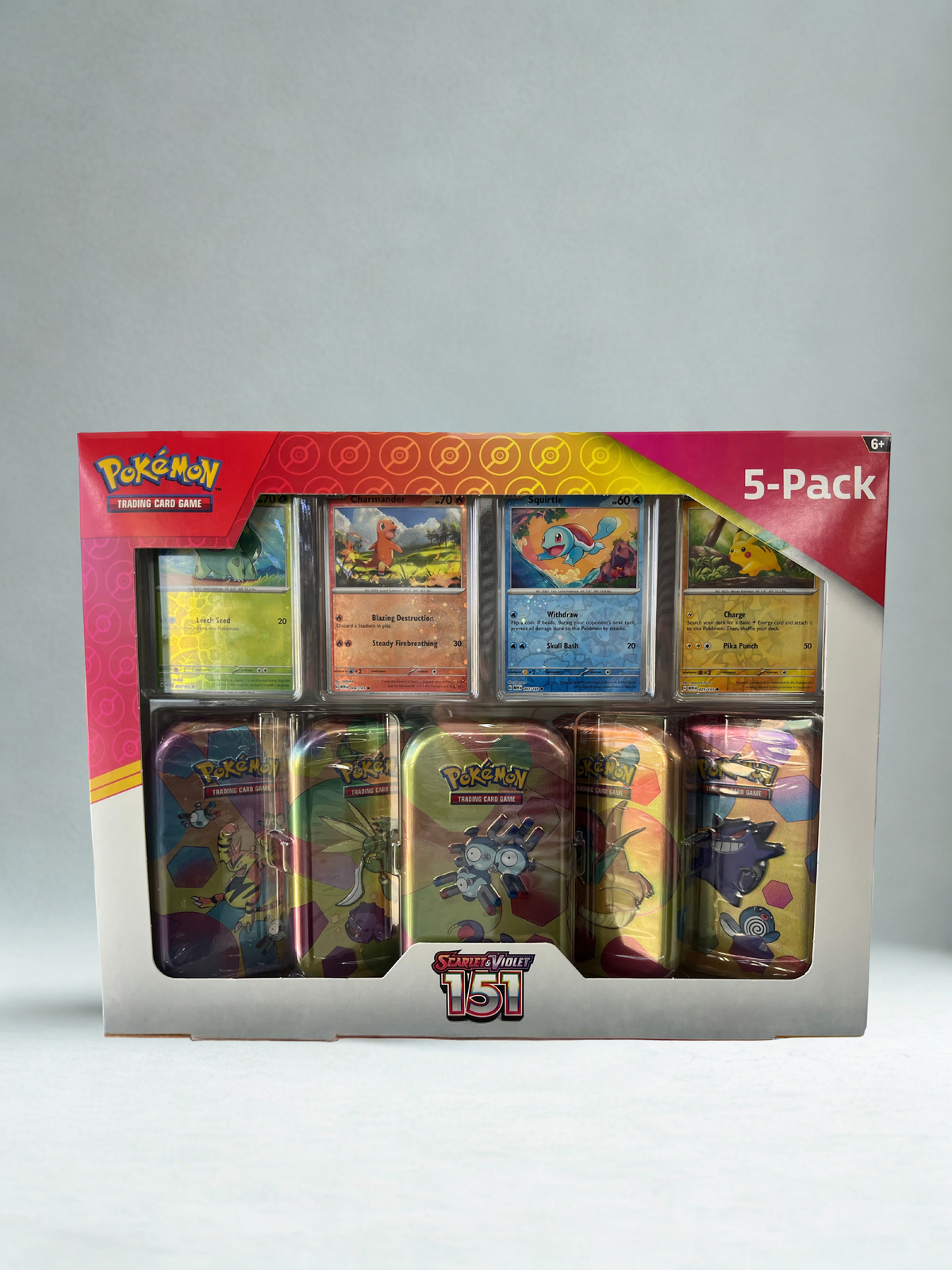 Costco Pokémon Scarlet & Violet 151 Mini Tin 5-pack