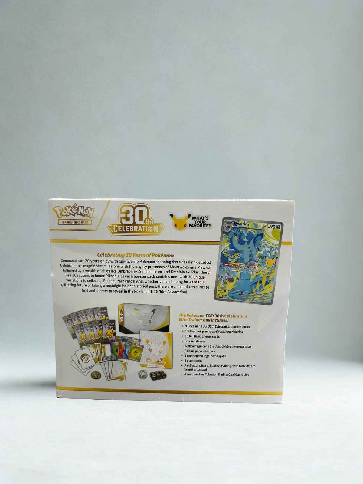 Pokémon TCG: 30th Celebration Elite Trainer Box