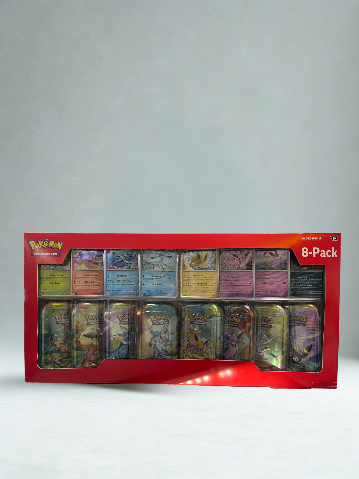 Costco Prismatic Evolutions 8-Pack Mini Tins