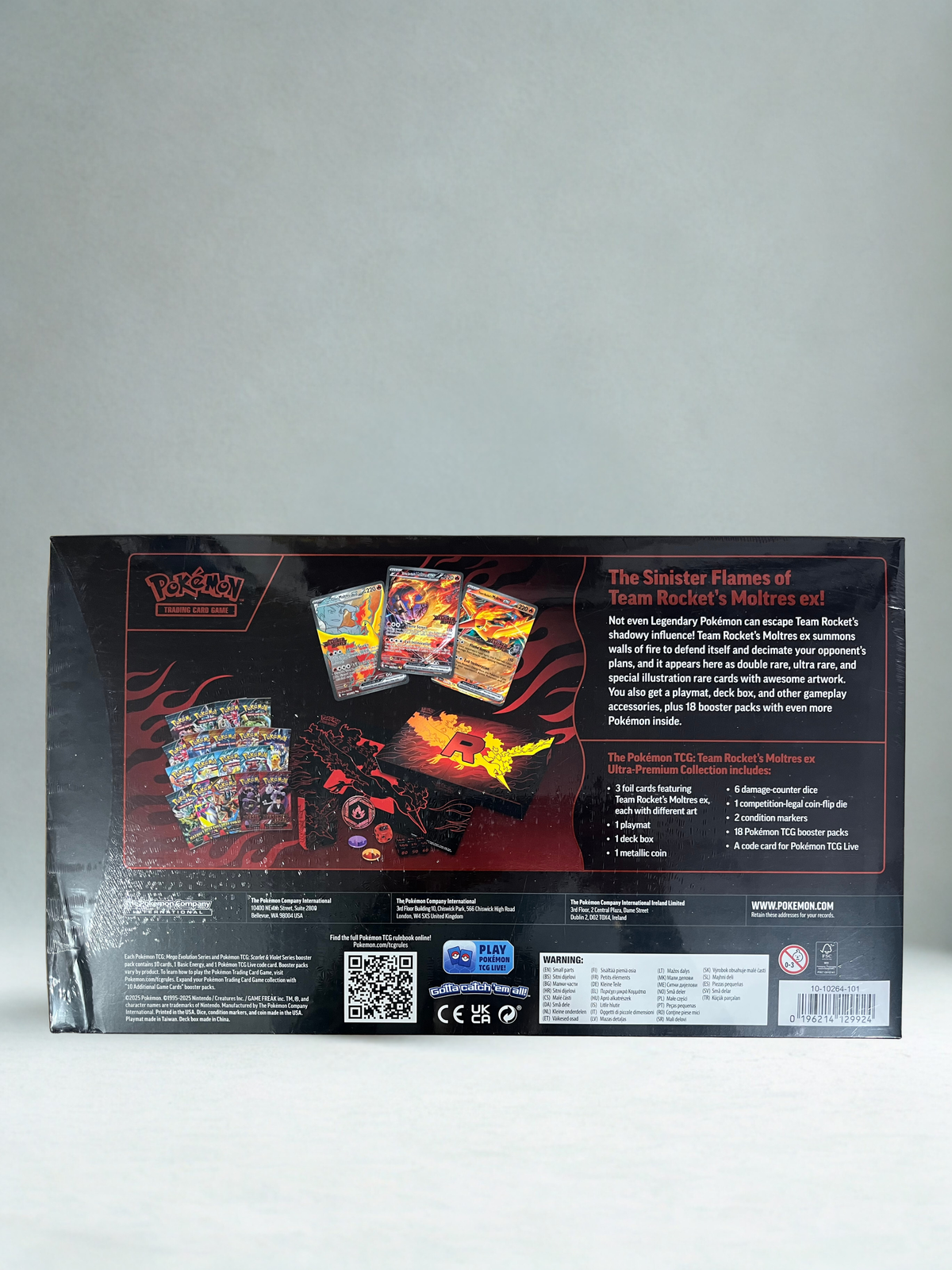 Team Rocket’s Moltres ex Ultra-Premium Collection