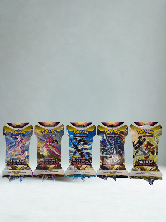 Pokémon TCG: Astral Radiance Sleeved Booster Pack Art Bundle [Set of 5]