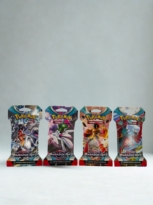Pokémon TCG: Paradox Rift Sleeved Booster Pack Art Bundle [Set of 4]