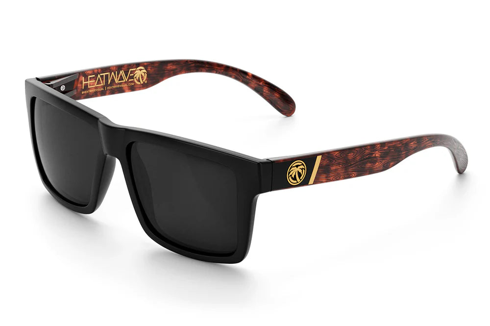 VISE Sunglasses: Woodgrain Polarized