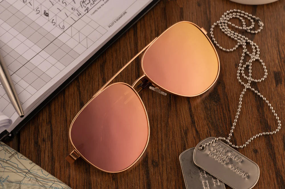 Incline Sunglasses: Velvet Tortoise Frame Rose Gold Lens