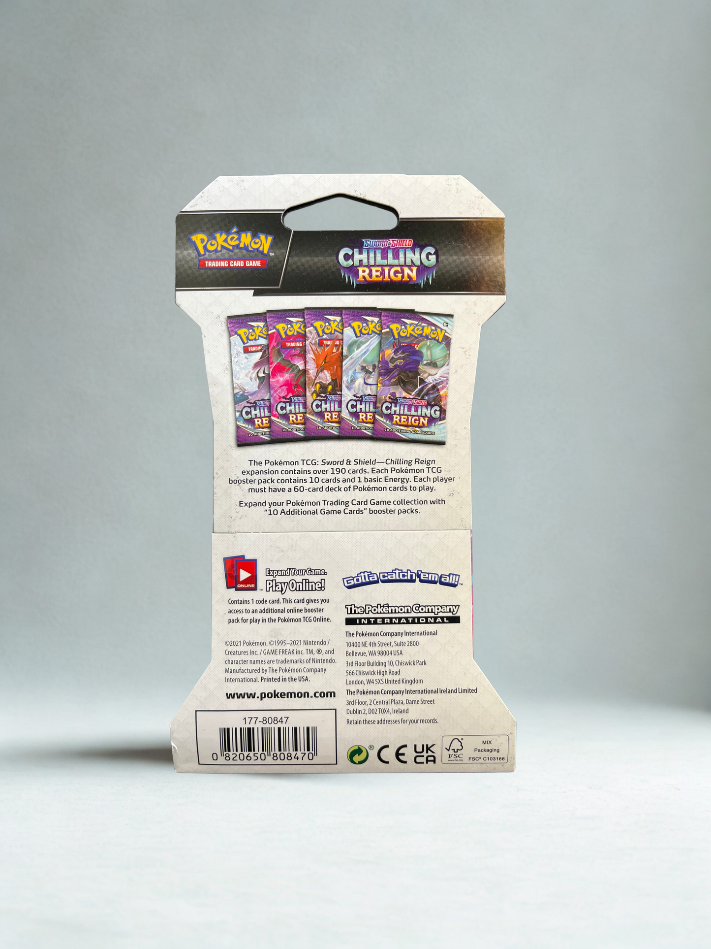 Pokémon TCG: Fusion Strike Blister 5 Pack